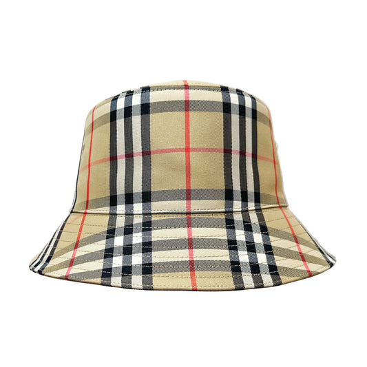 BURBERRY Vintage check technical Cotton Bucket Hat