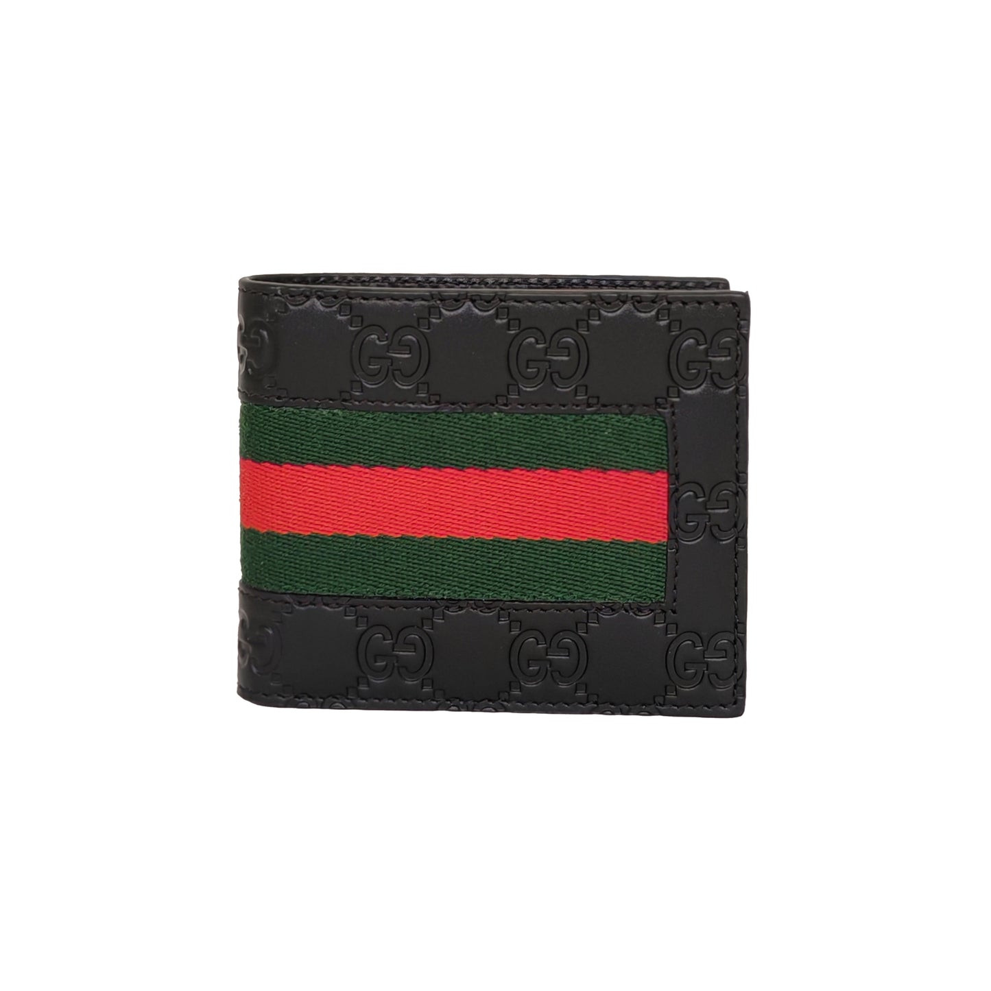 GUCCI Gucci GG Supreme Web bifold Wallet