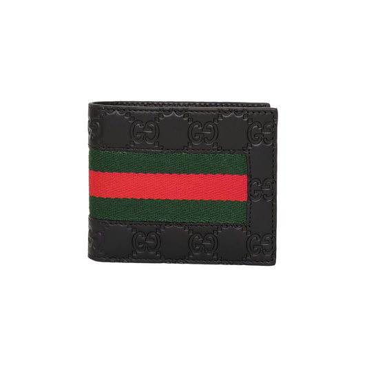 GUCCI Gucci GG Supreme Web bifold Wallet