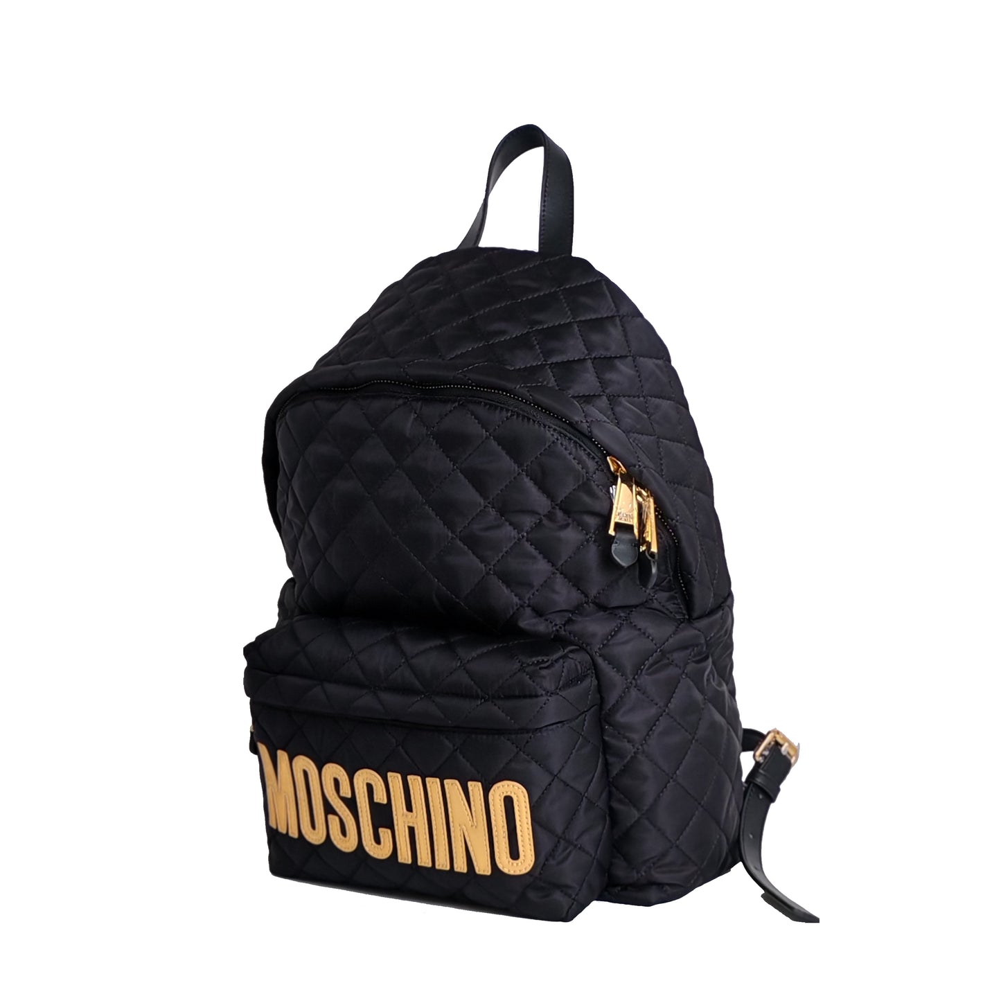MOSCHINO Quilted backpack with Logo