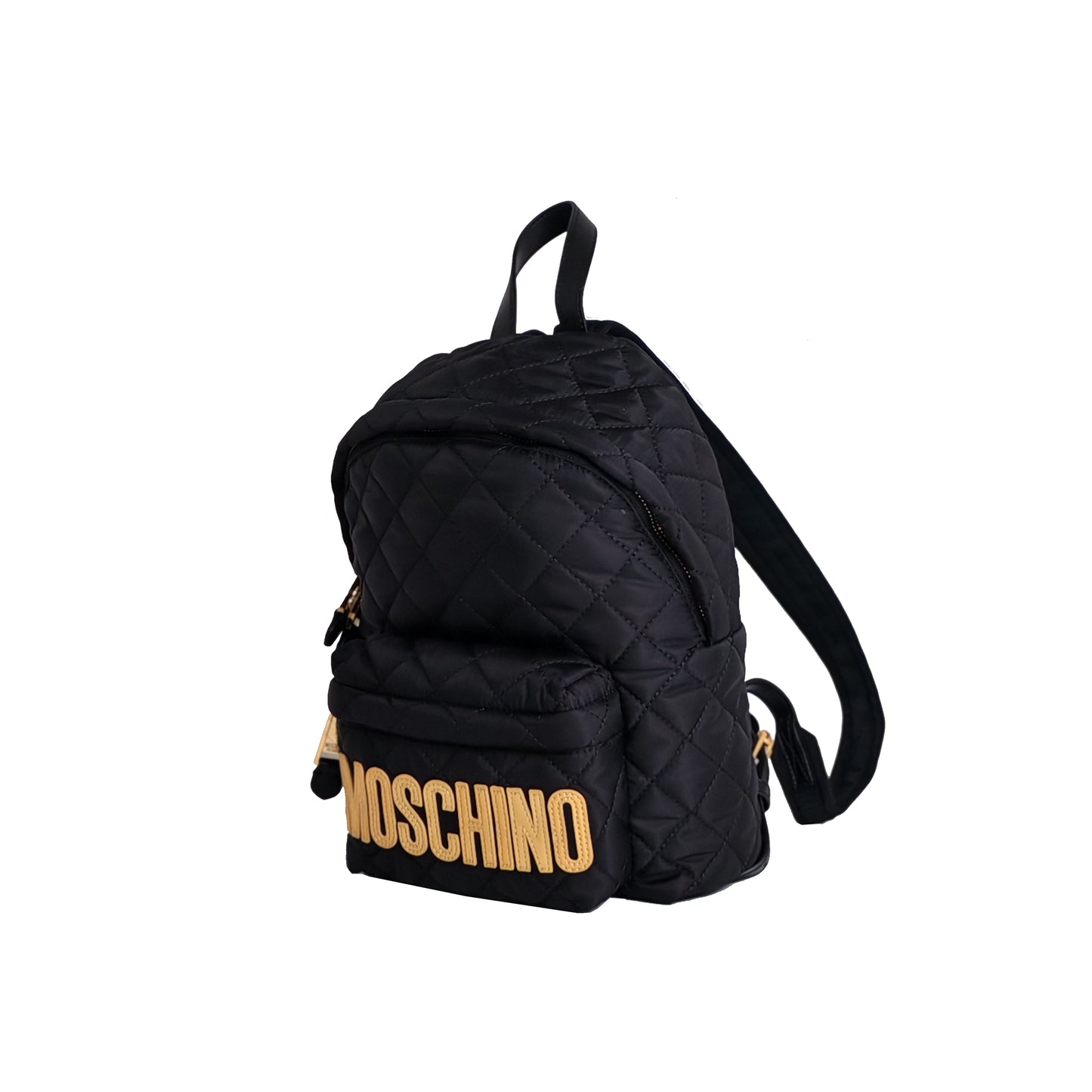 MOSCHINO small Quilted backpack with Logo