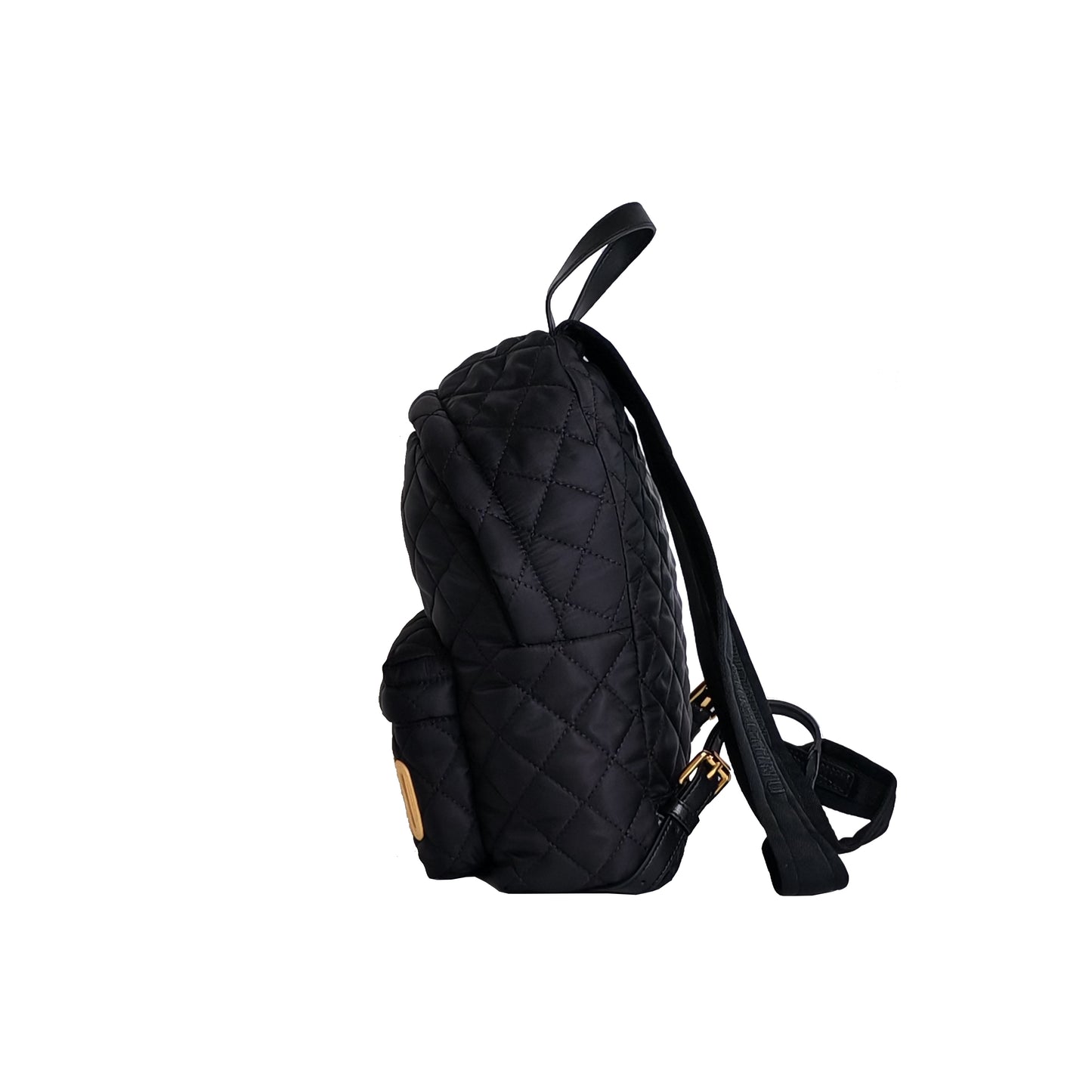 MOSCHINO small Quilted backpack with Logo