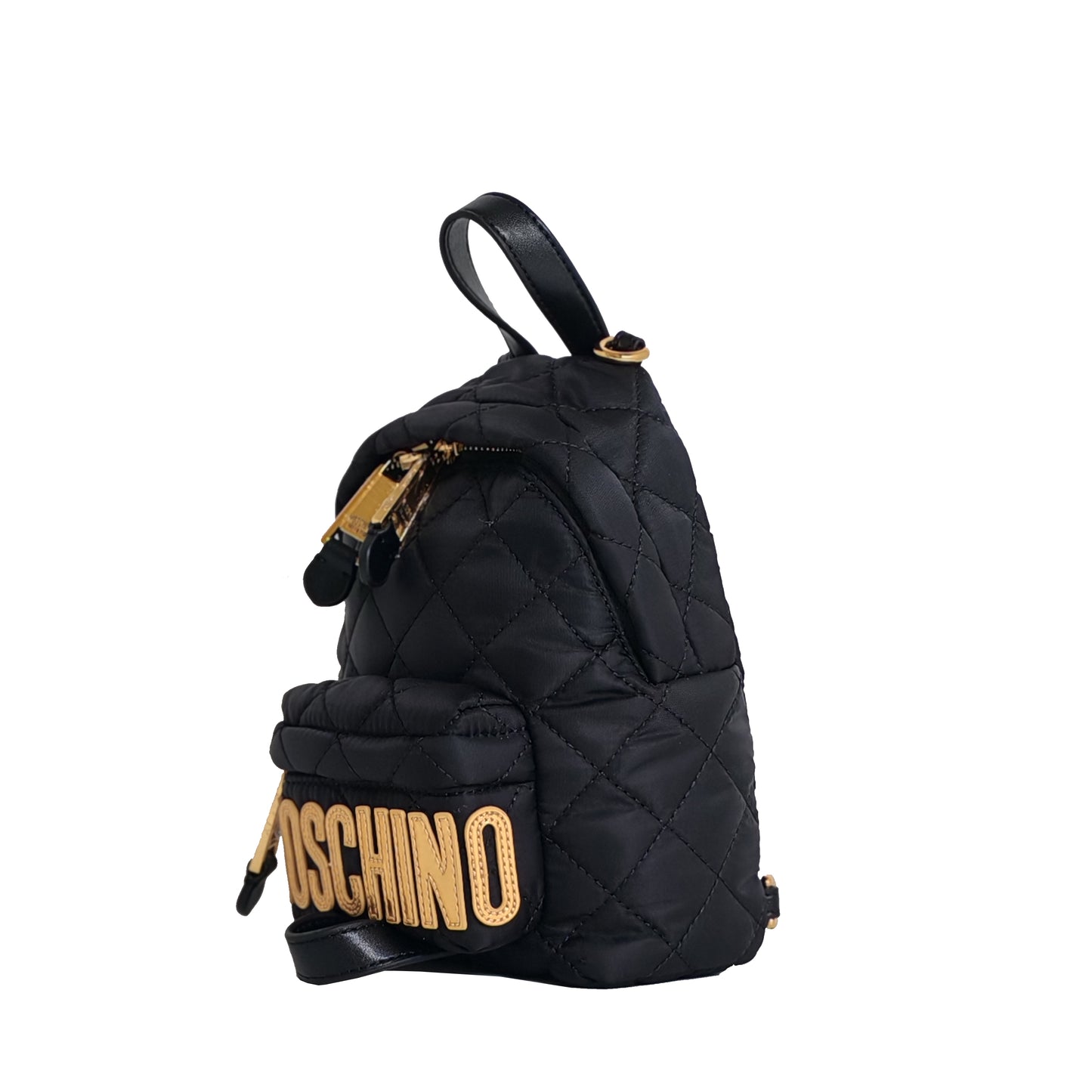 MOSCHINO minil Quilted backpack with Logo