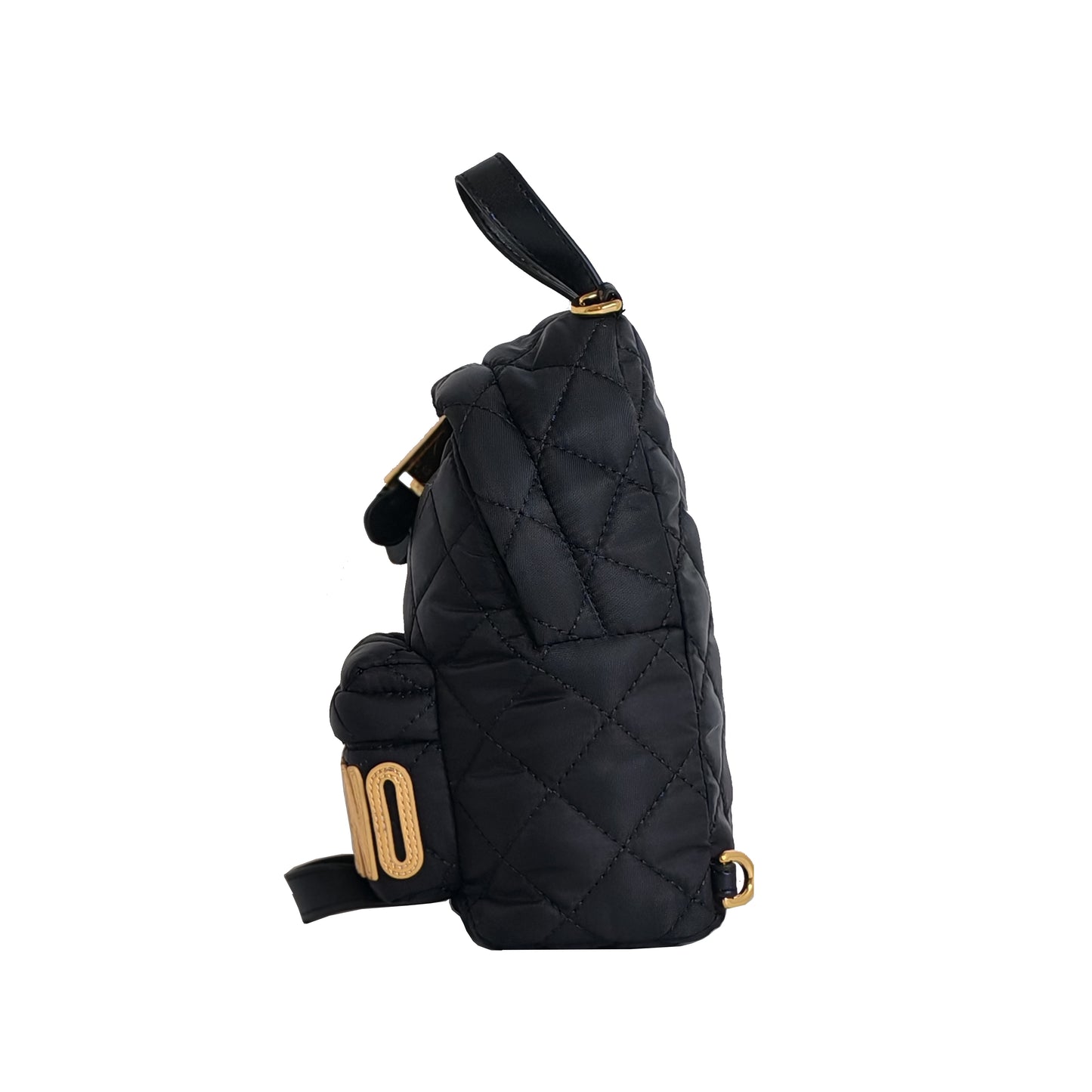 MOSCHINO minil Quilted backpack with Logo