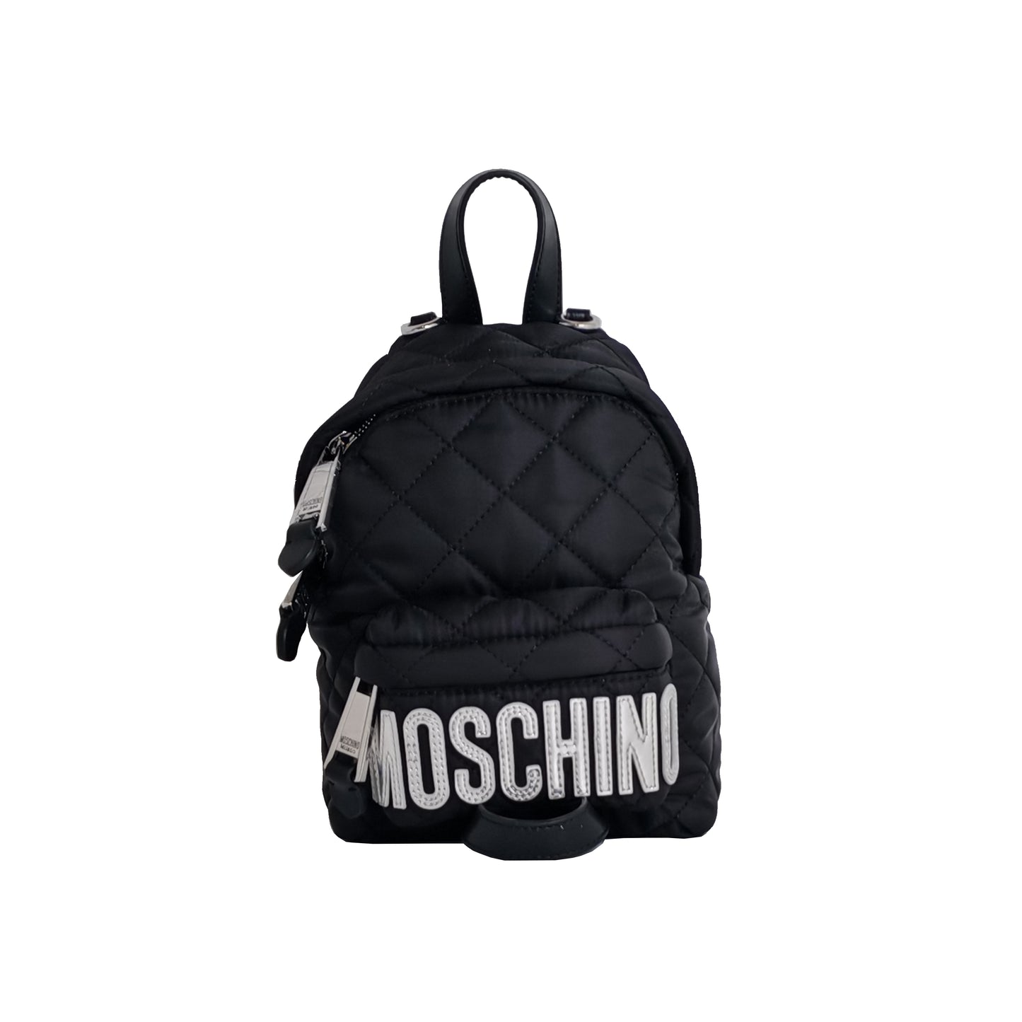 MOSCHINO minil Quilted backpack with Logo