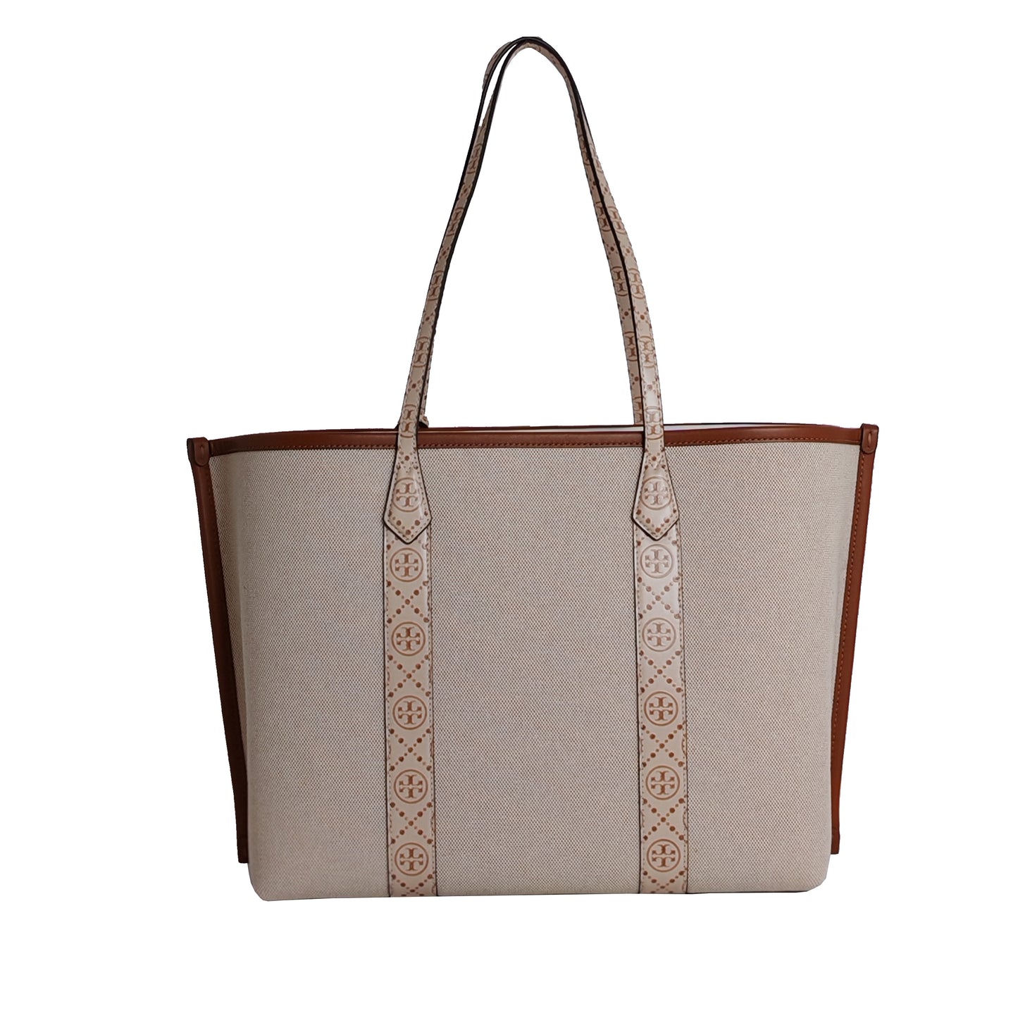 Tory Burch Perry Canvas Triple Compartment Tote