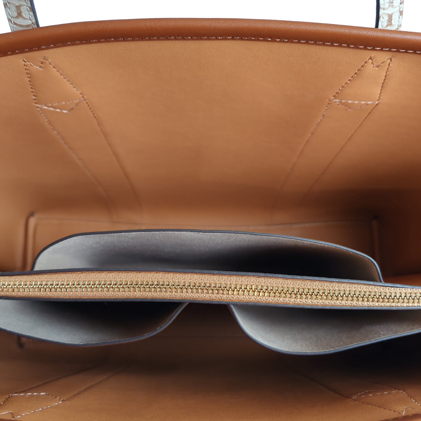 Tory Burch Perry Canvas Triple Compartment Tote