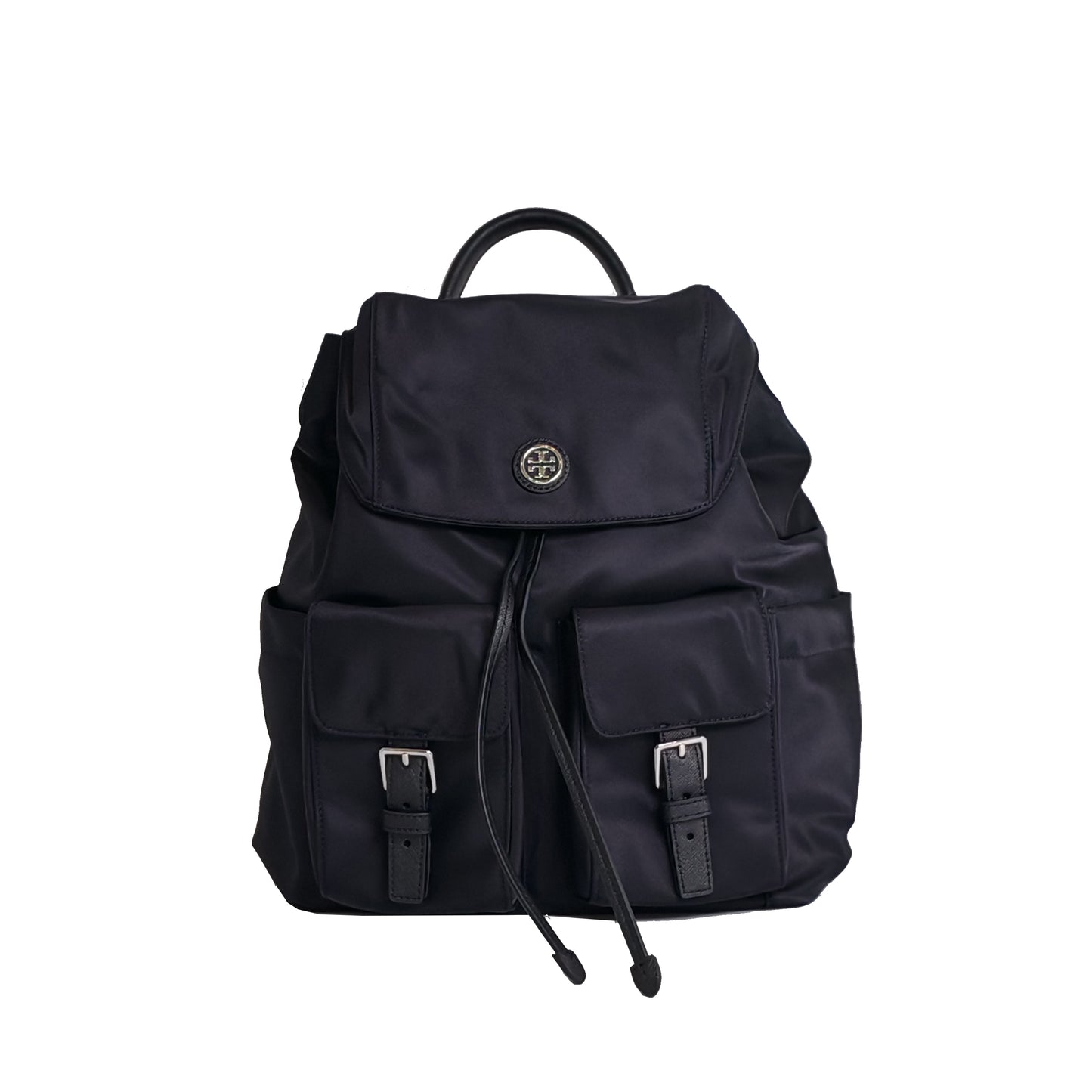 Tory Burch Virginia Nylon Flap Backpack