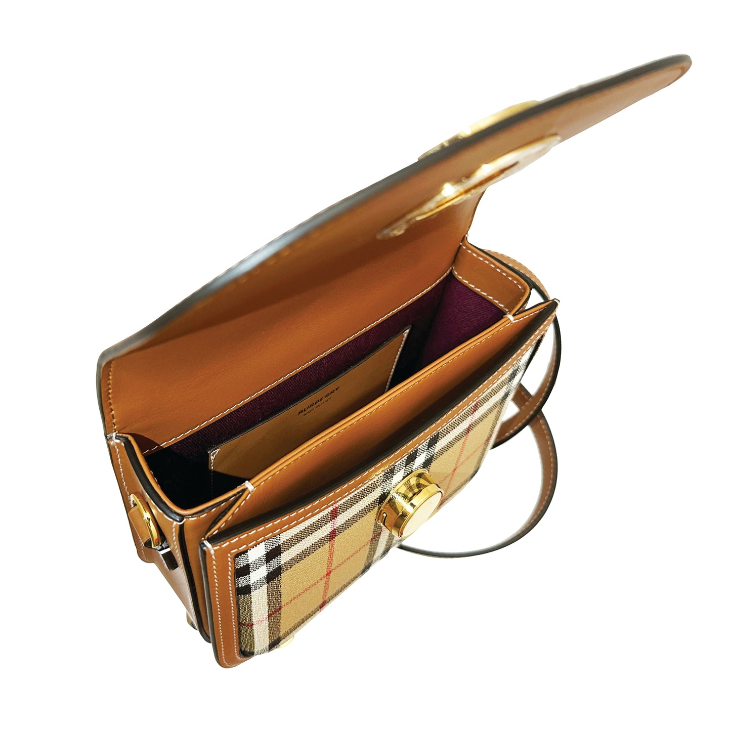 BURBERRY Small Elizabeth Vintage Check Shoulder bag