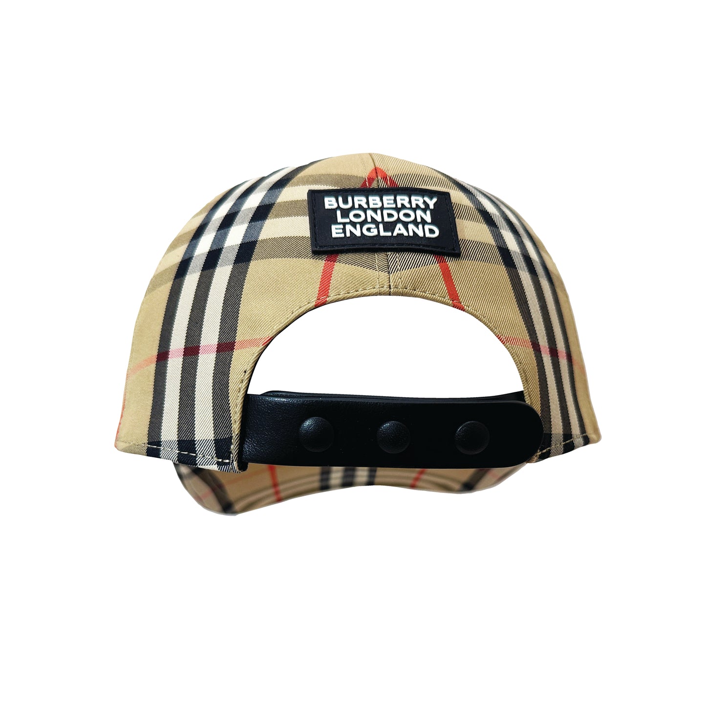 BURBERRY Heavy Cotton Check Trucker Cap
