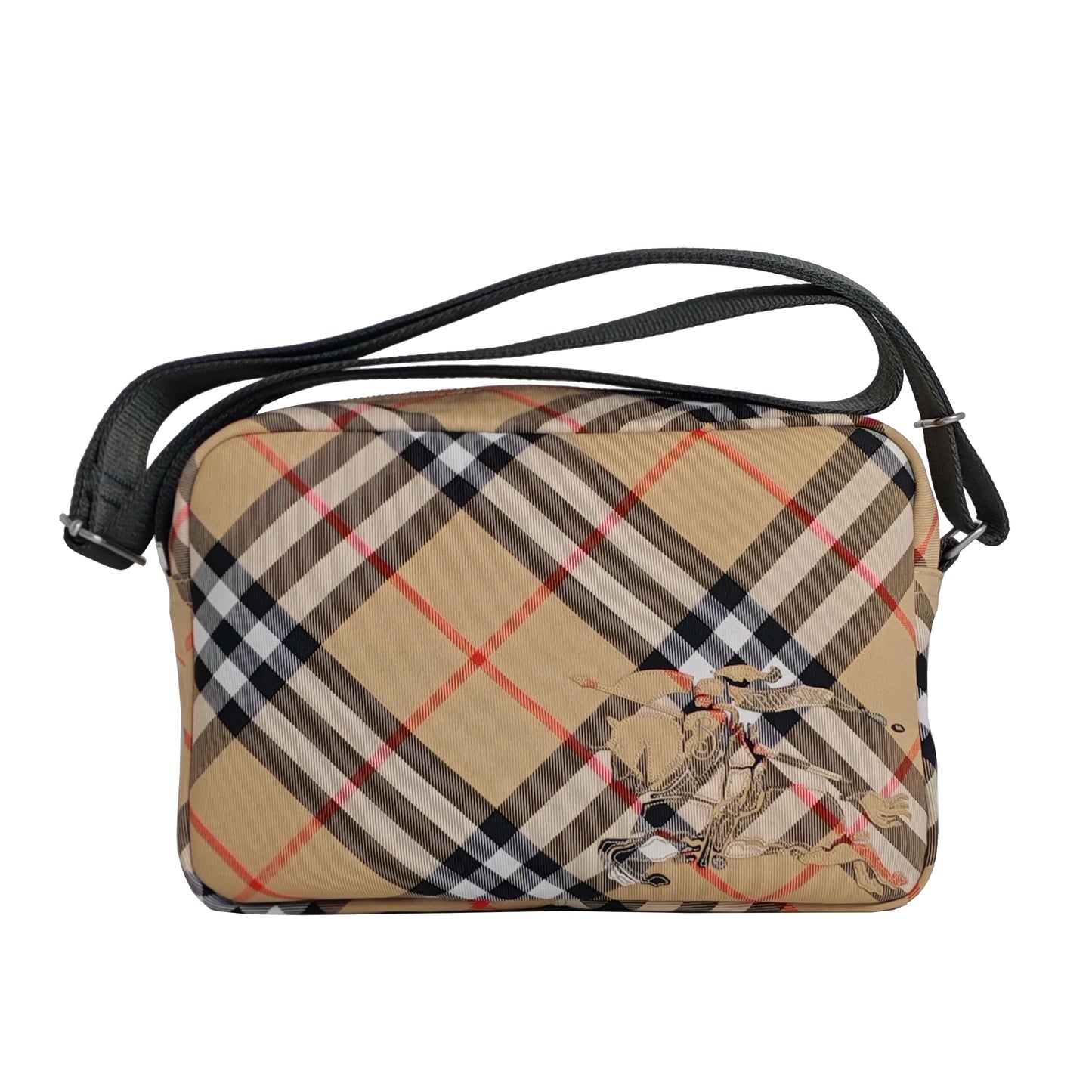 BURBERRY Check Crossbody Bag