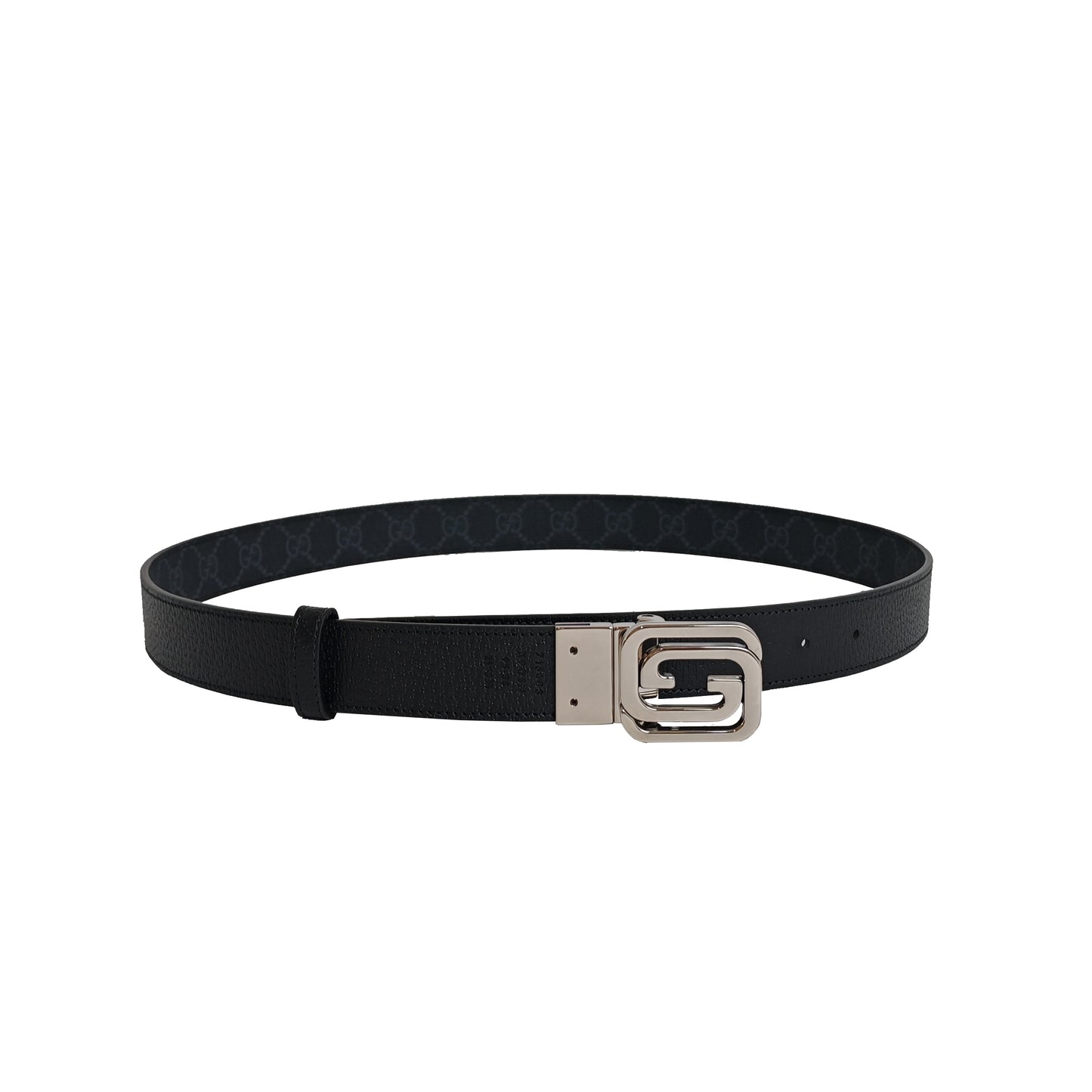 GUCCI Reversible belt w/h Square Interlocking G