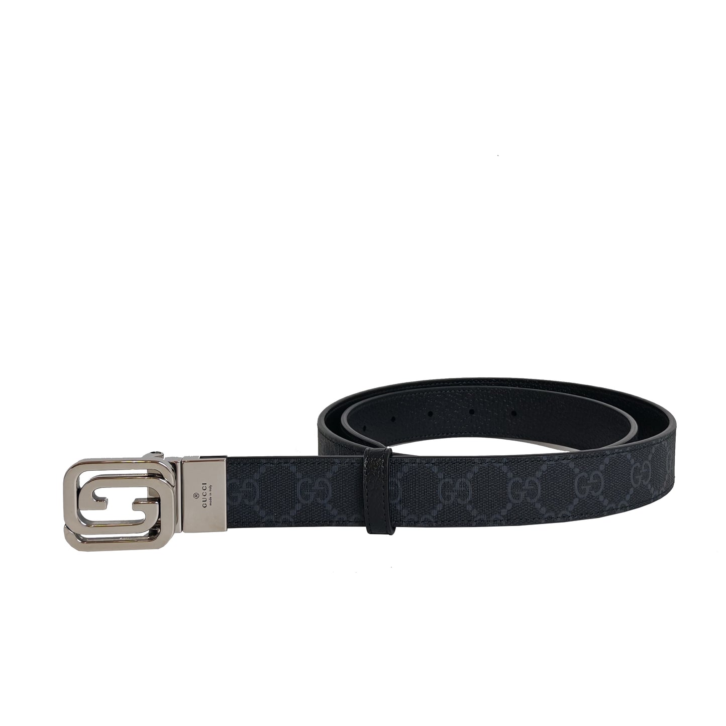 GUCCI Reversible belt w/h Square Interlocking G