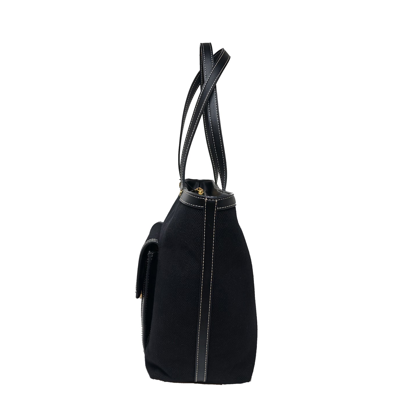 LOVE MOSCHINO Love Selle Canvas Zip Tote