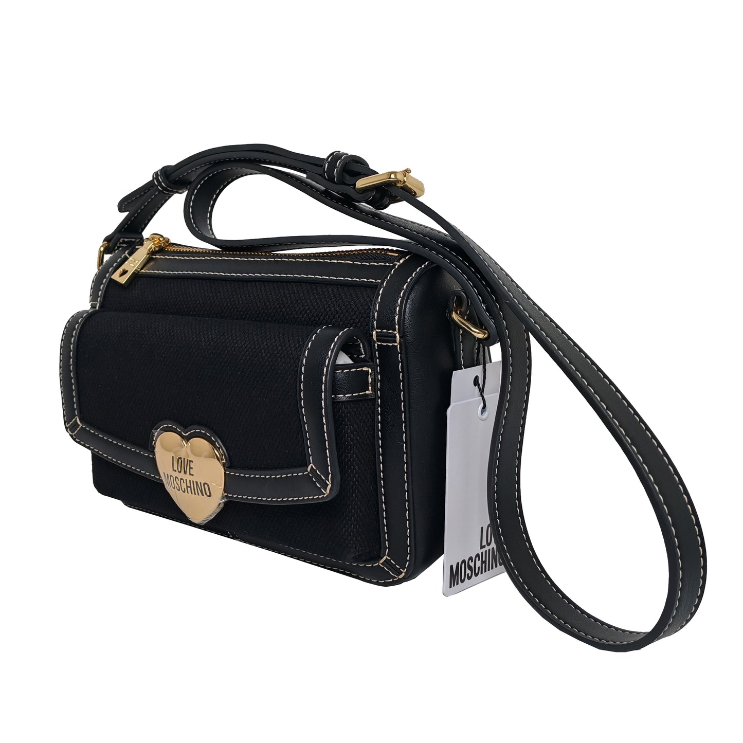 LOVE MOSCHINO Love Selle Canvas Crossbody