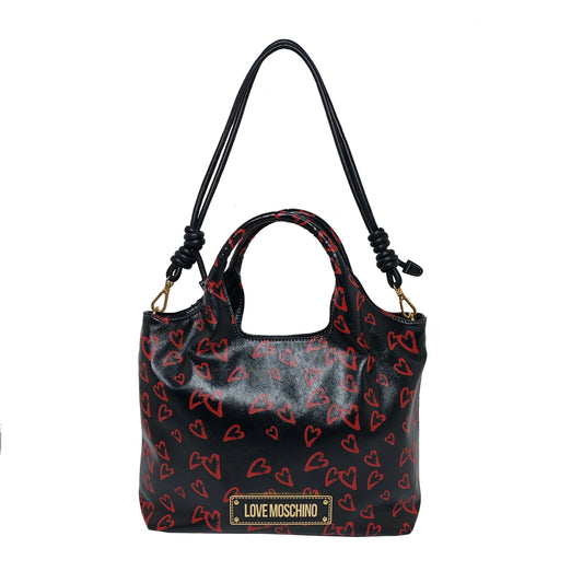 LOVE MOSCHINO Superprint small tote