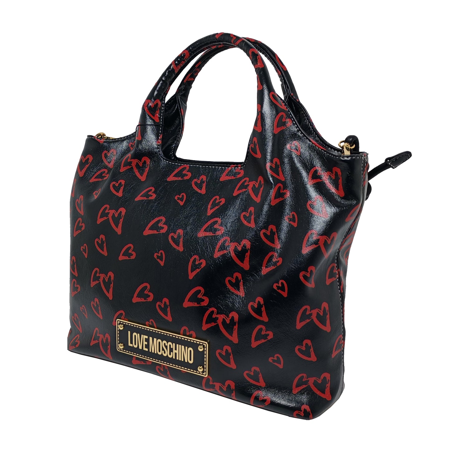 LOVE MOSCHINO Superprint small tote