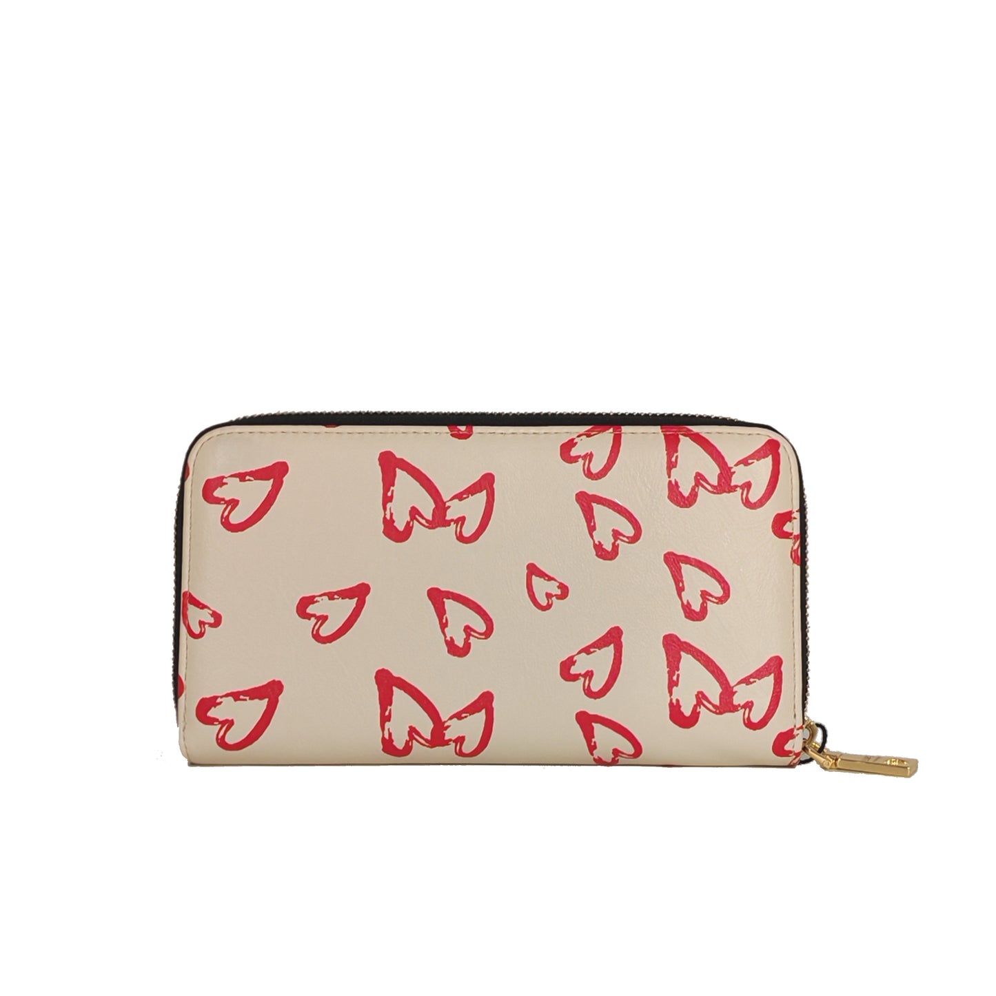 LOVE MOSCHINO Superprint Long Zip around Wallet