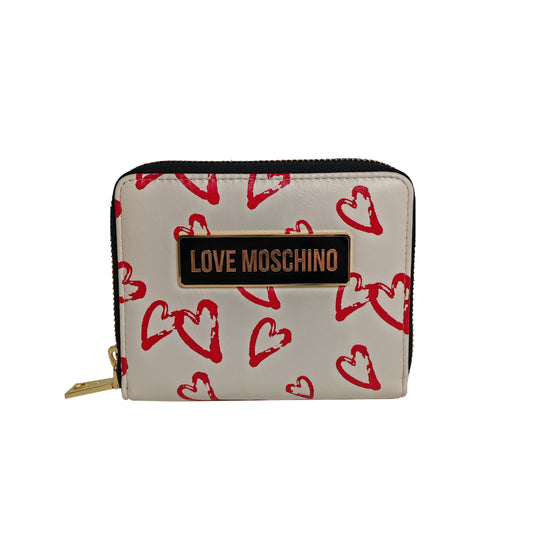 LOVE MOSCHINO Superprint Small Zip around Wallet