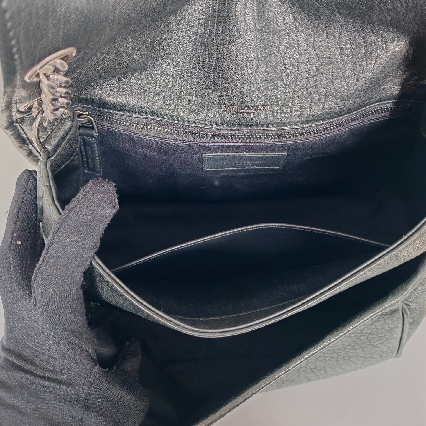 SAINT LAURENT NIKI MEDIUM in grained lambskin