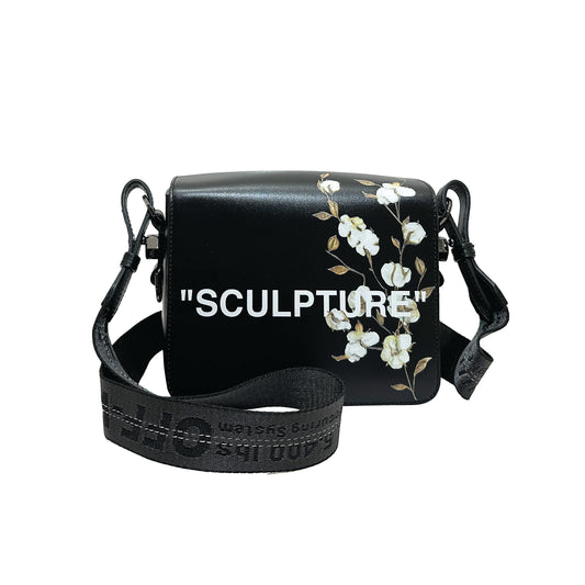 OFF-WHITE ‘SCULPTURE’ Binder Clip Shoulder / Crossbody Bag