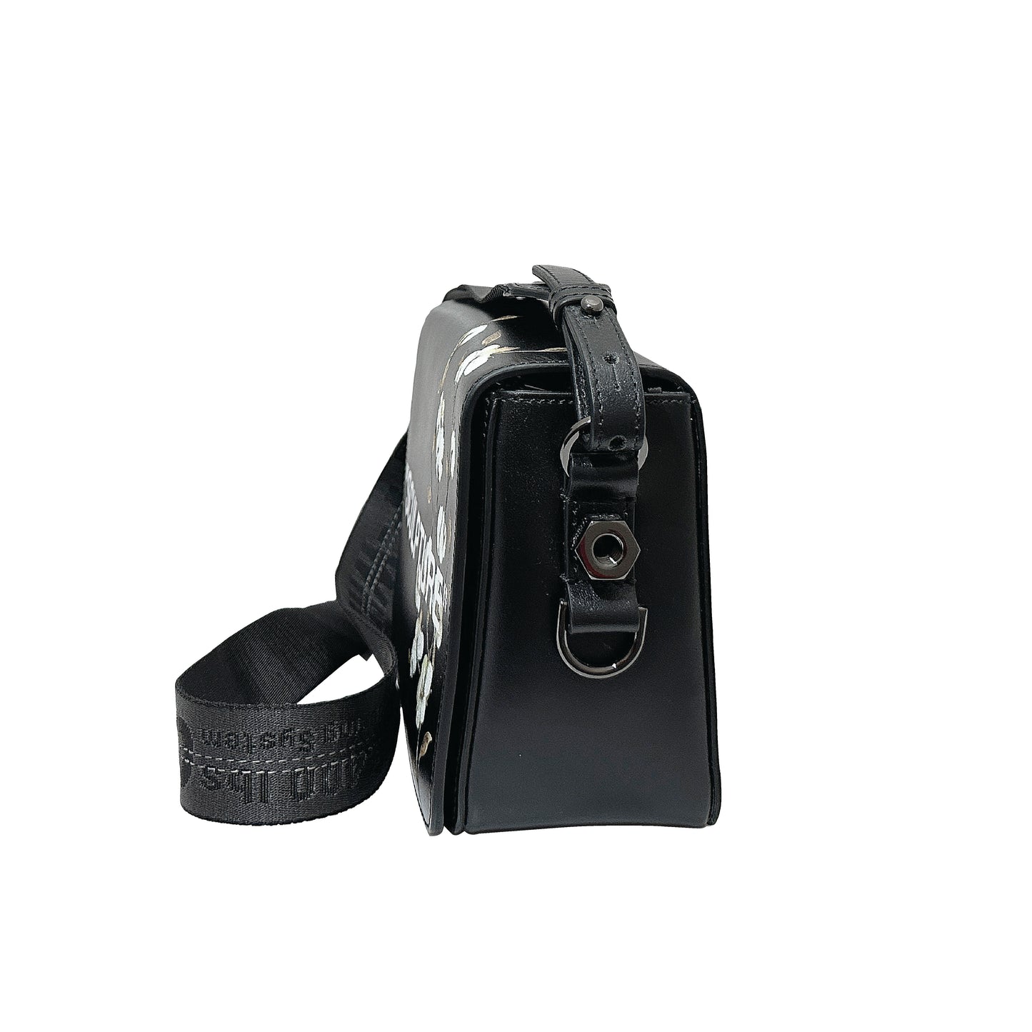 OFF-WHITE ‘SCULPTURE’ Binder Clip Shoulder / Crossbody Bag