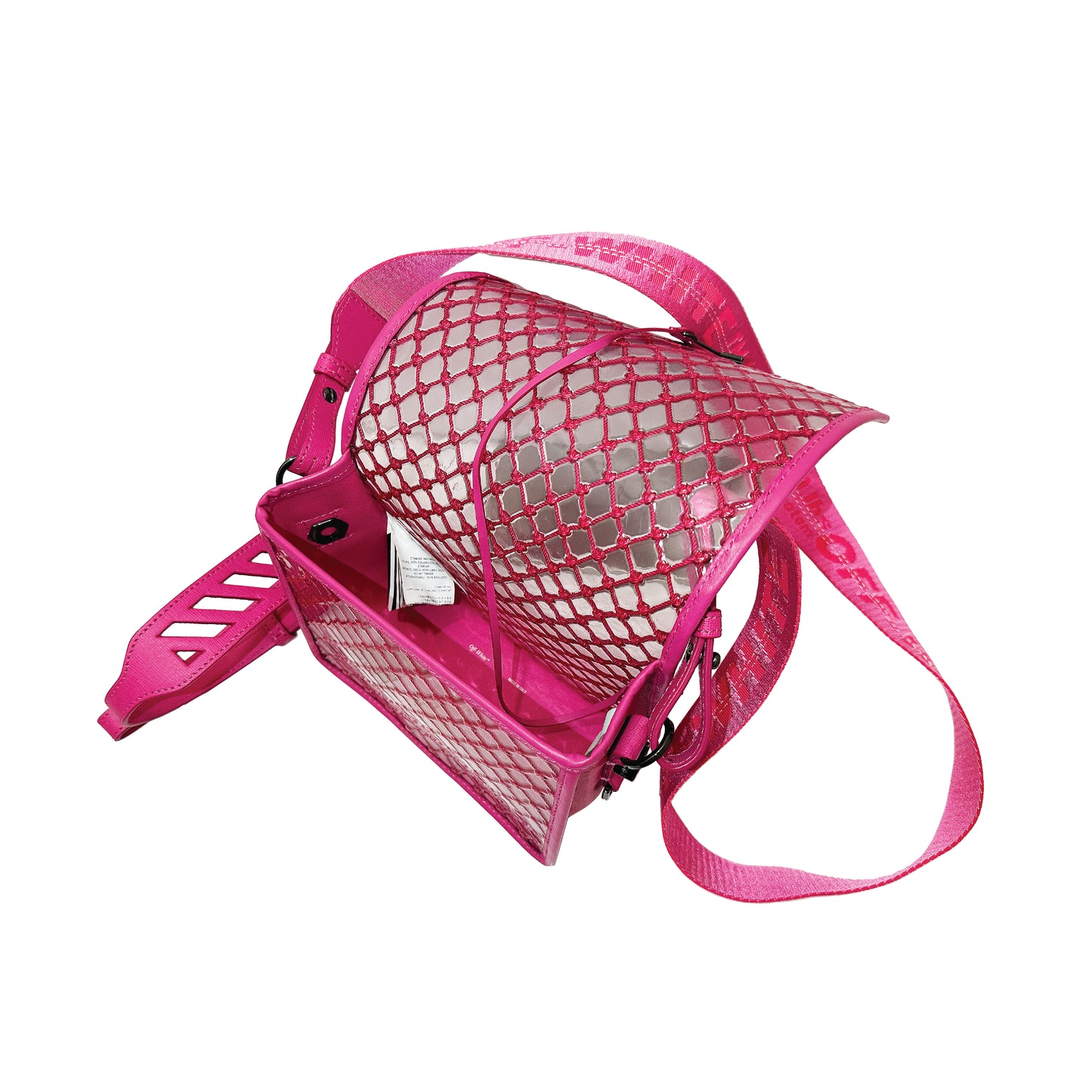 OFF-WHITE Transparent net Shoulder / Crossbody bag