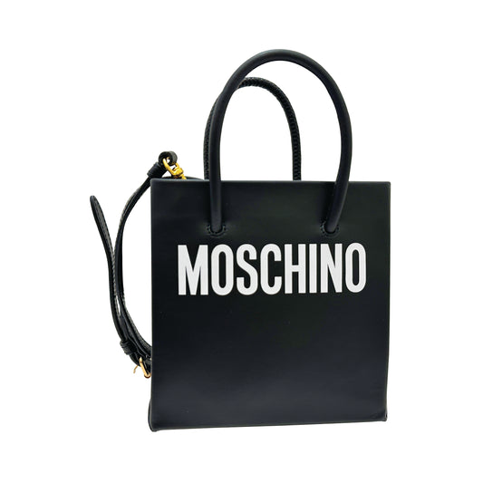 MOSCHINO COUTURE mini Leather tote