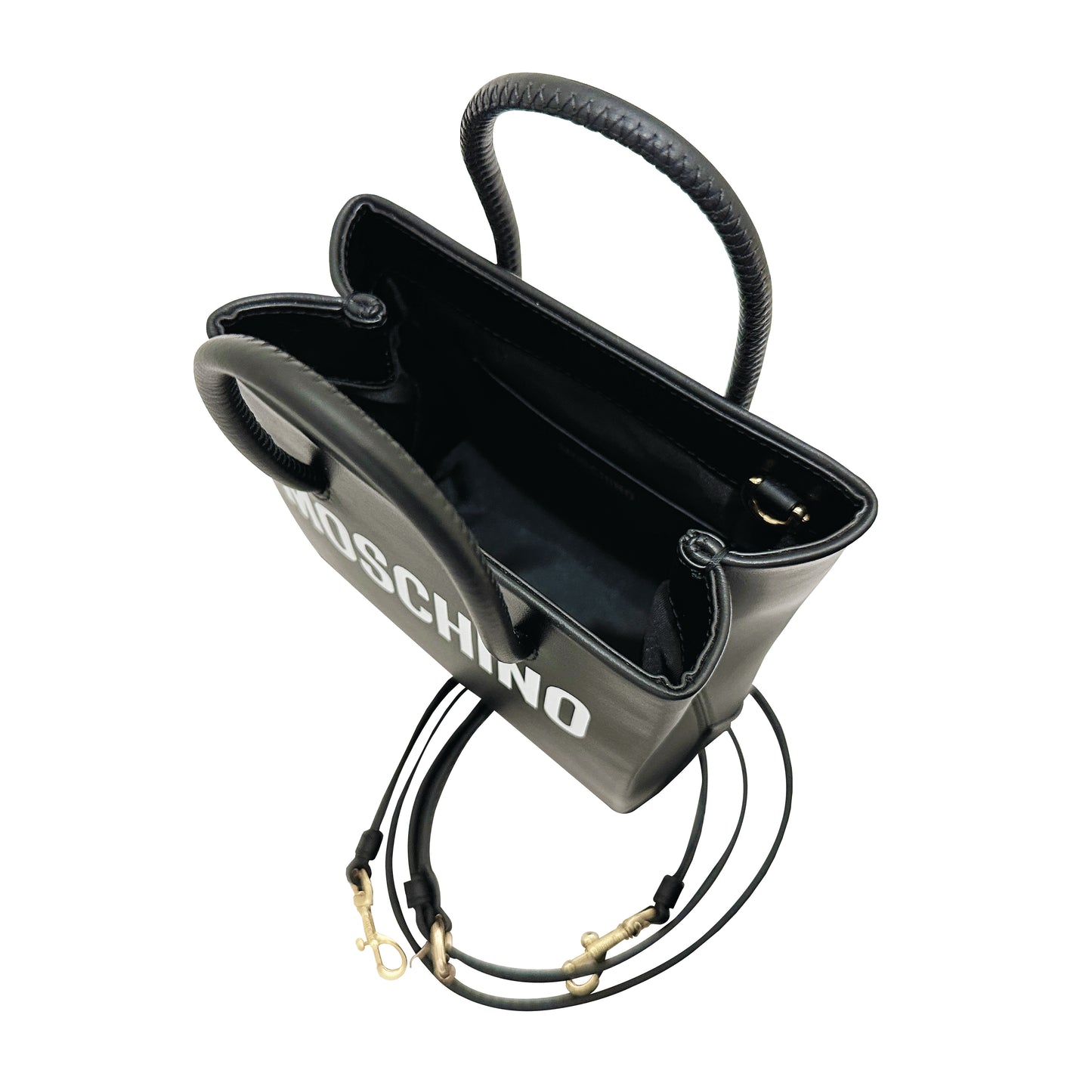 MOSCHINO COUTURE mini Leather tote