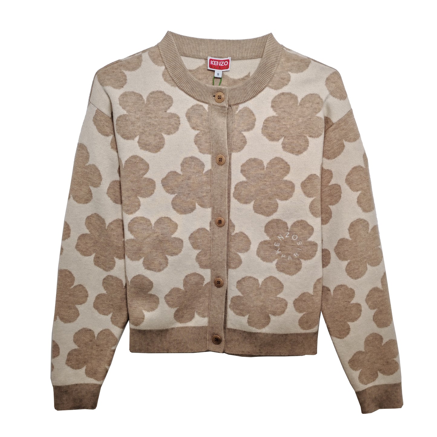 KENZO ‘Hana Dots’ Embroidered Cardigan