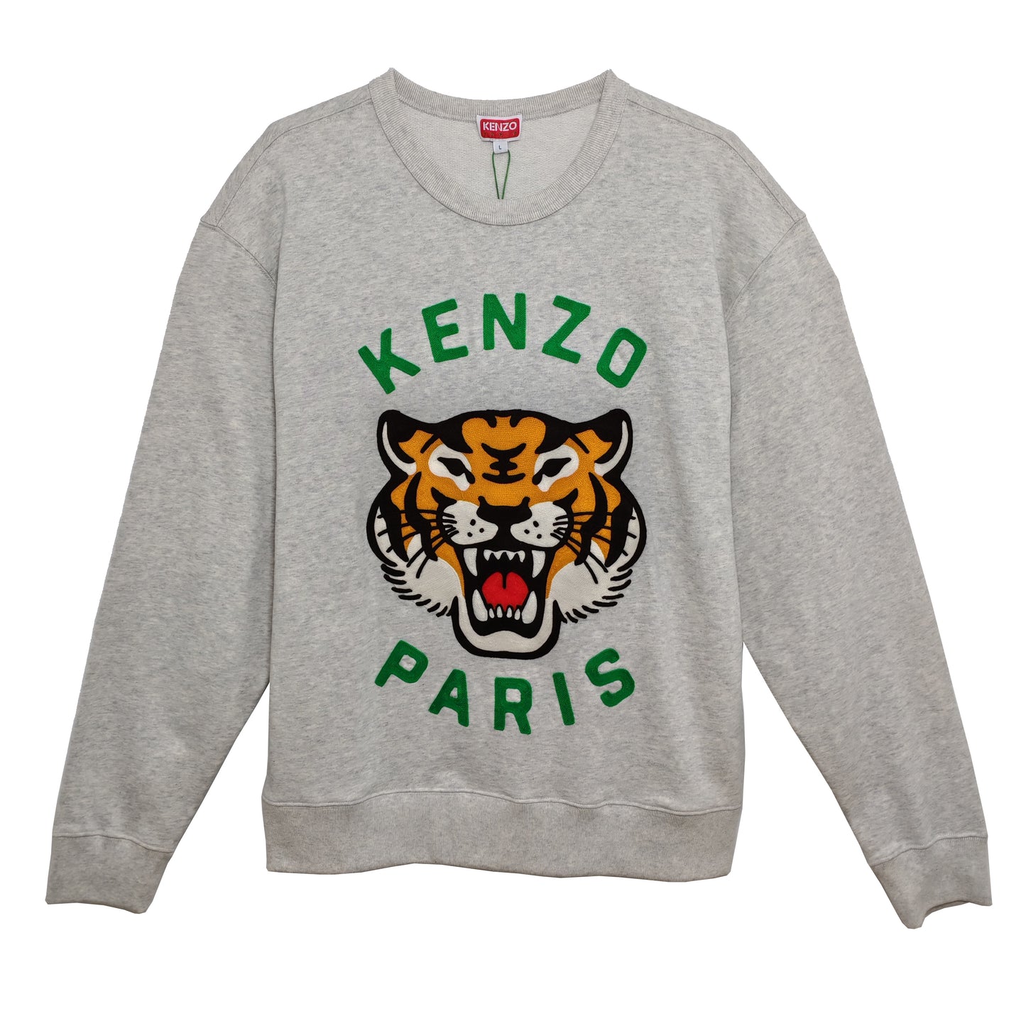 KENZO ‘LUCKY TIGER’ Genderless Embroidered Sweatshirt
