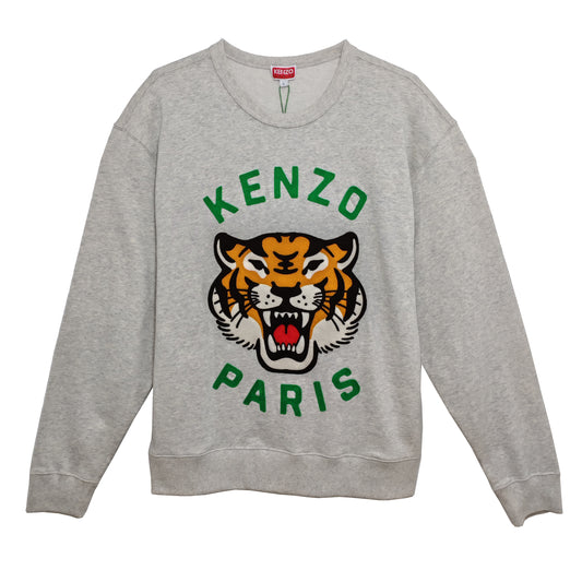 KENZO ‘LUCKY TIGER’ Genderless Embroidered Sweatshirt