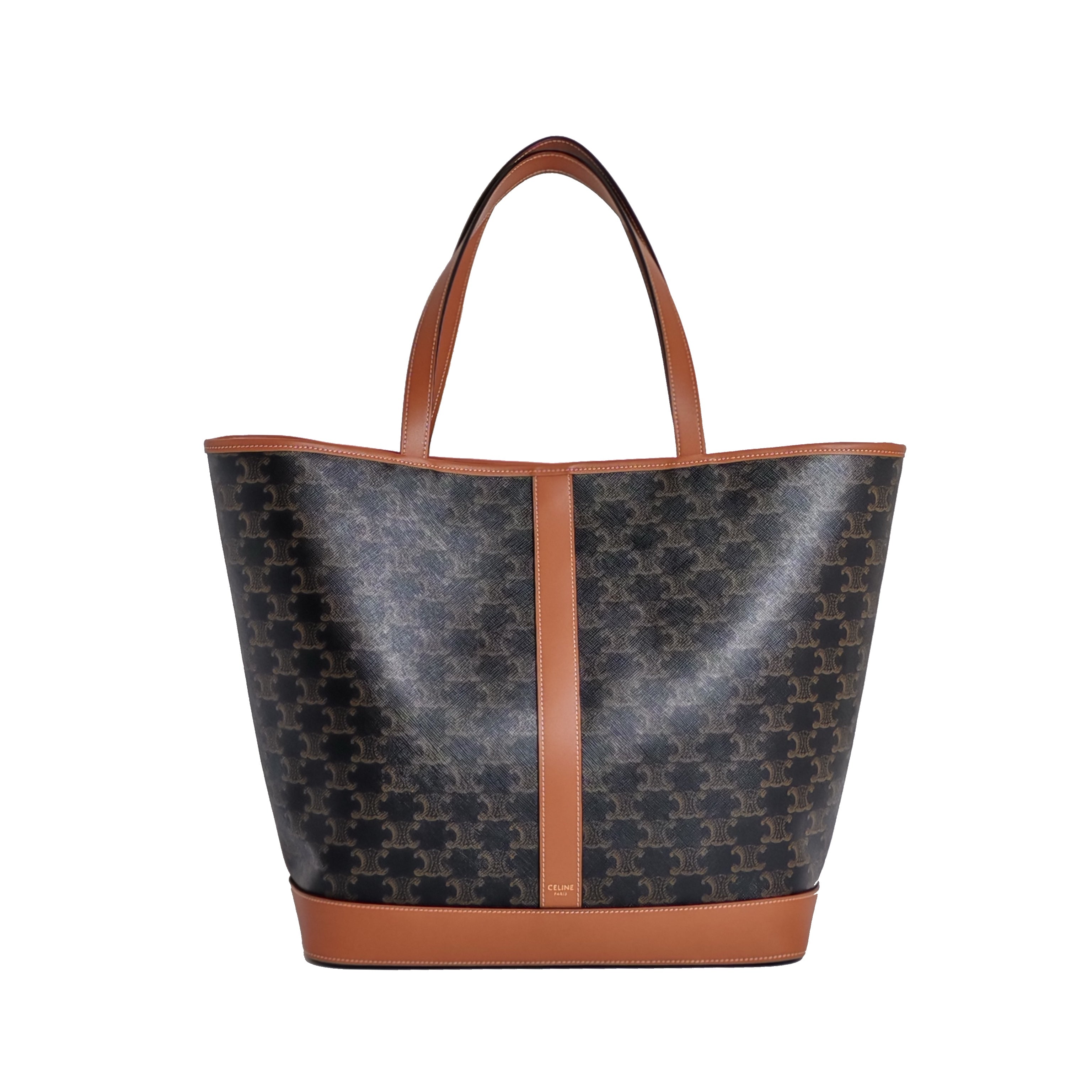 直営店買付☆☆【CELIEN】Small Cabas In Triomphe Canvas tas tote-bag Celine Small Cabas in Triomphe Canvas
