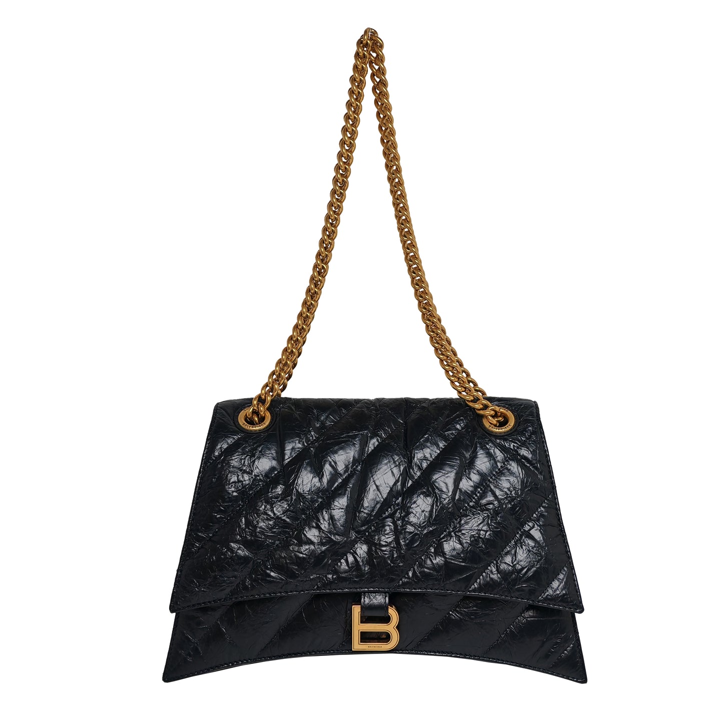 Balenciaga W's Crush Medium Quilted Chain Bag