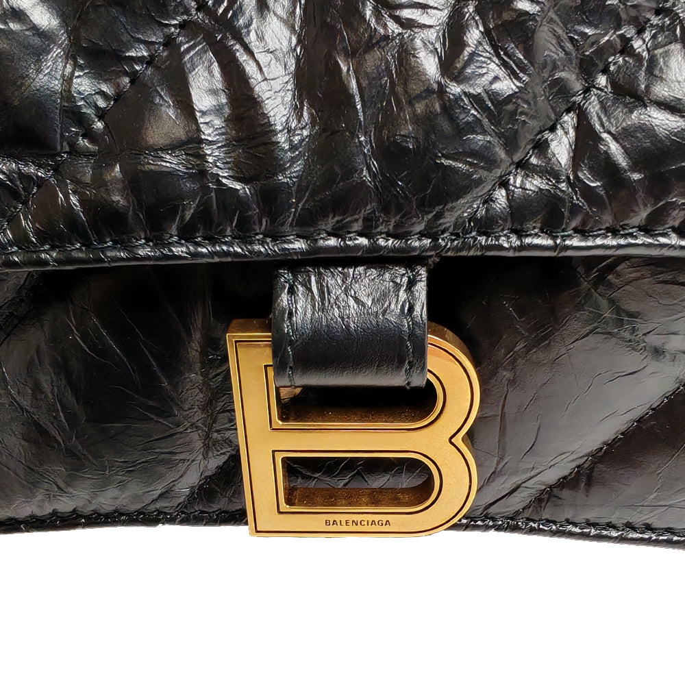 Balenciaga W's Crush Medium Quilted Chain Bag