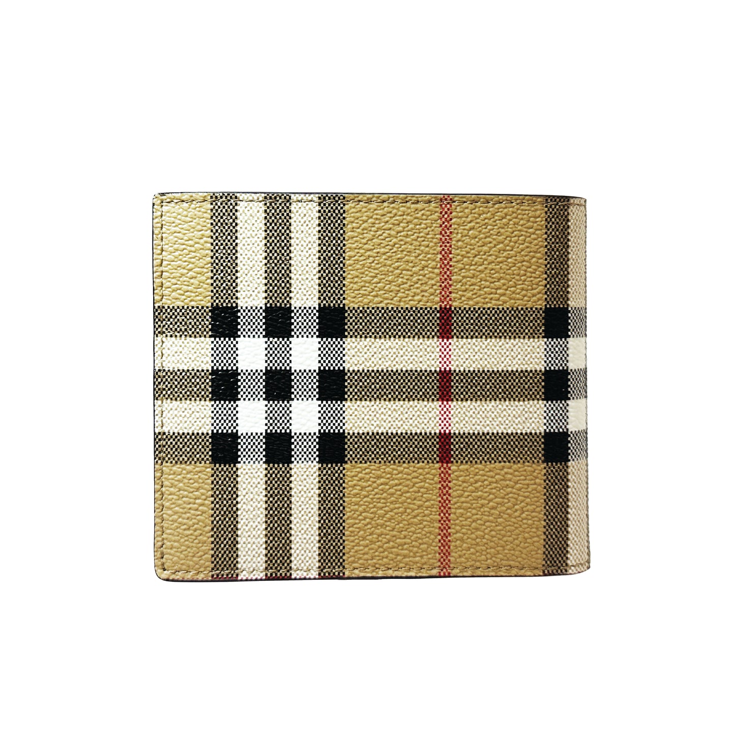 BURBERRY  Check Bifold Wallet