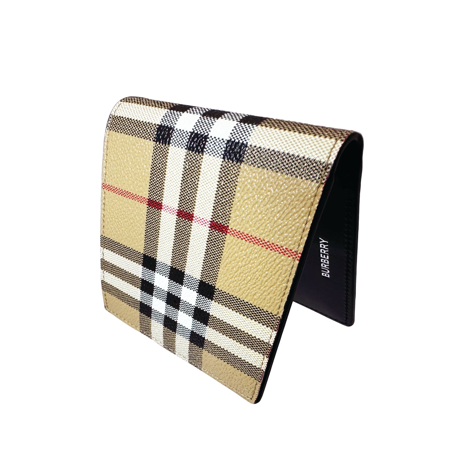 BURBERRY  Check Bifold Wallet