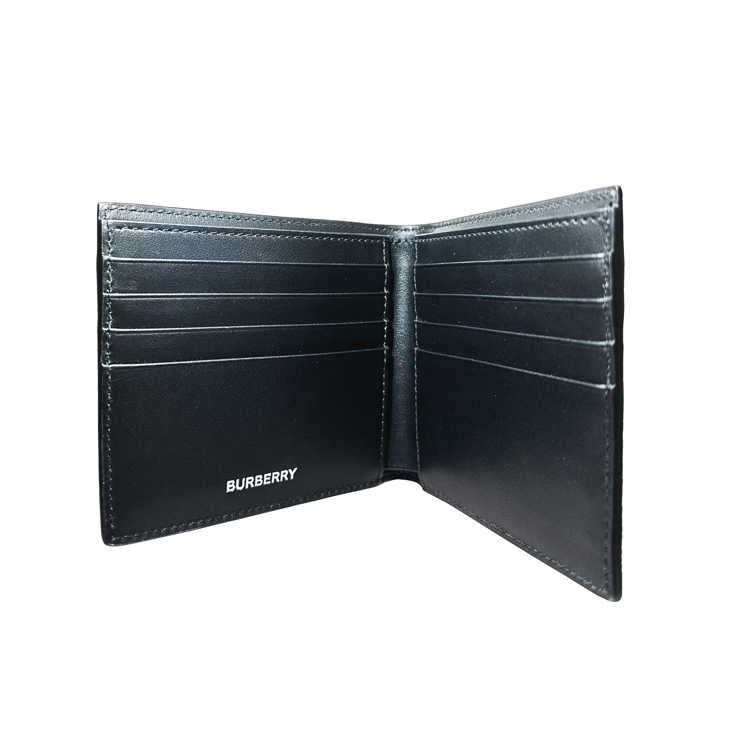 BURBERRY  Check Bifold Wallet