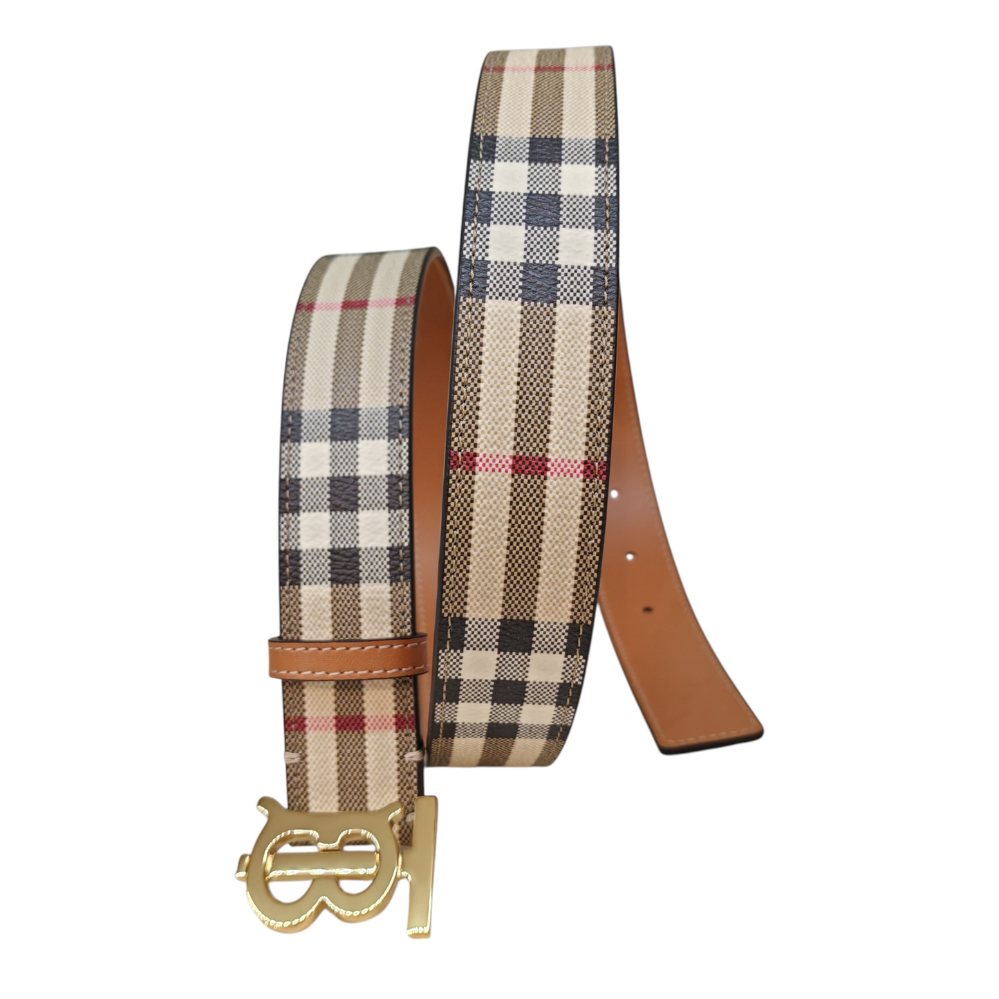 BURBERRY Check TB Belt