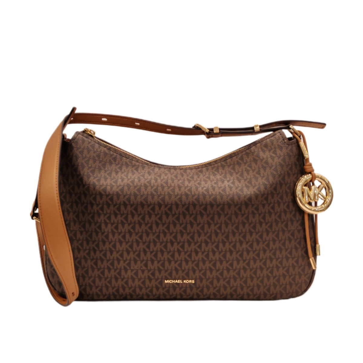 MICHAEL KORS Nolita MD Signature Logo Shoulder  Bag