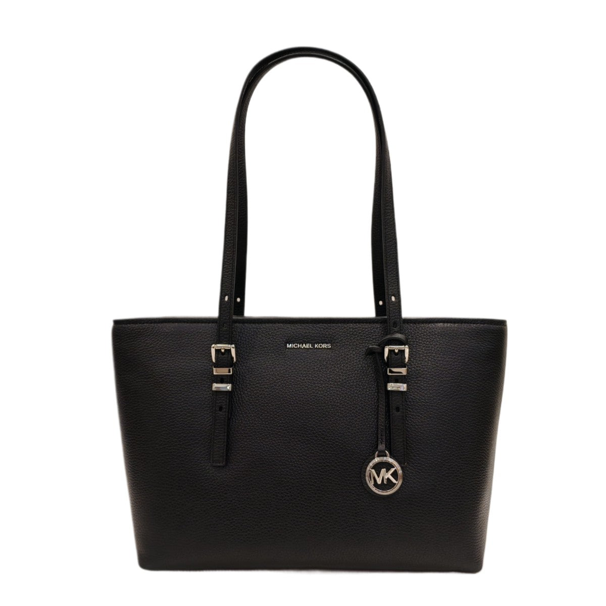 MICHAEL KORS Quinn Large Pebbled  Leather  Tote Bag