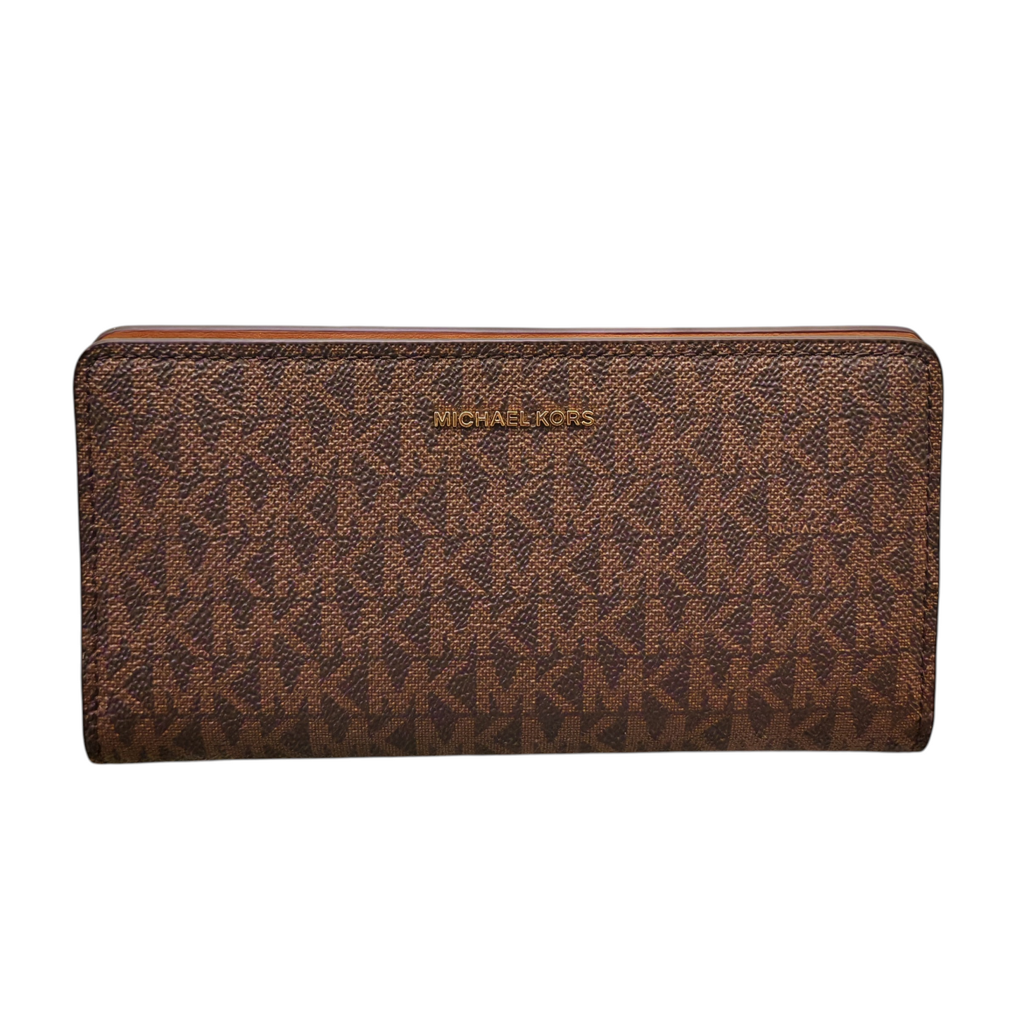 MICHAEL KORS BRYANT Large Signature Logo Snap-Front Wallet