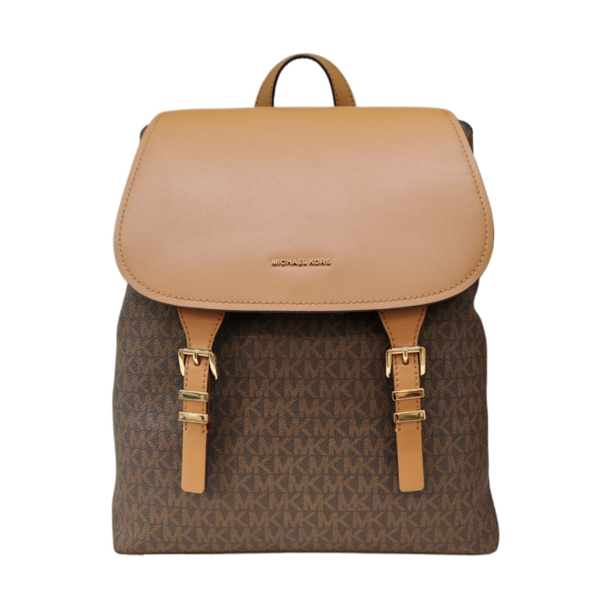 MICHAEL KORS QUINN Medium Signature Logo Flap Backpack