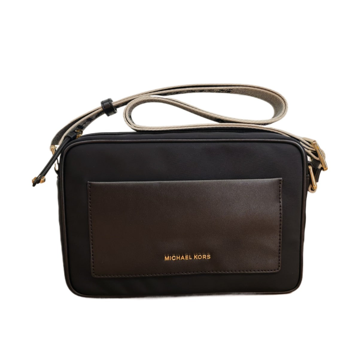 MICHAEL KORS Jet Set Large Nylon Gabardine Crossbody Bag