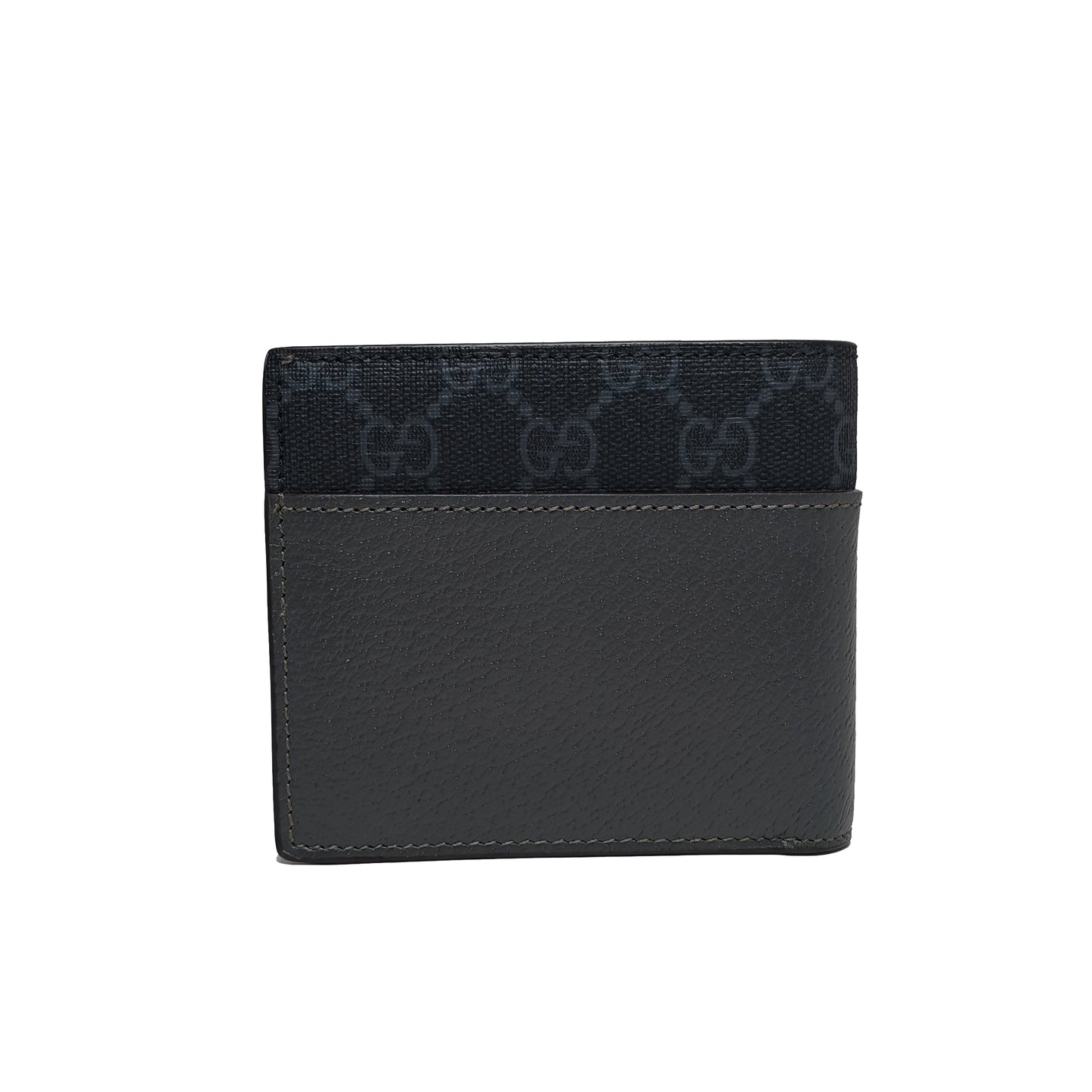 GUCCI Cut-out interlocking  bifold with coin case