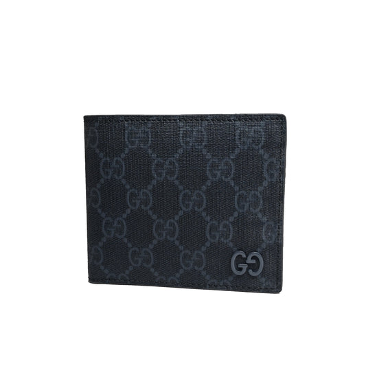 GUCCI Grey Interior bi-fold Wallet