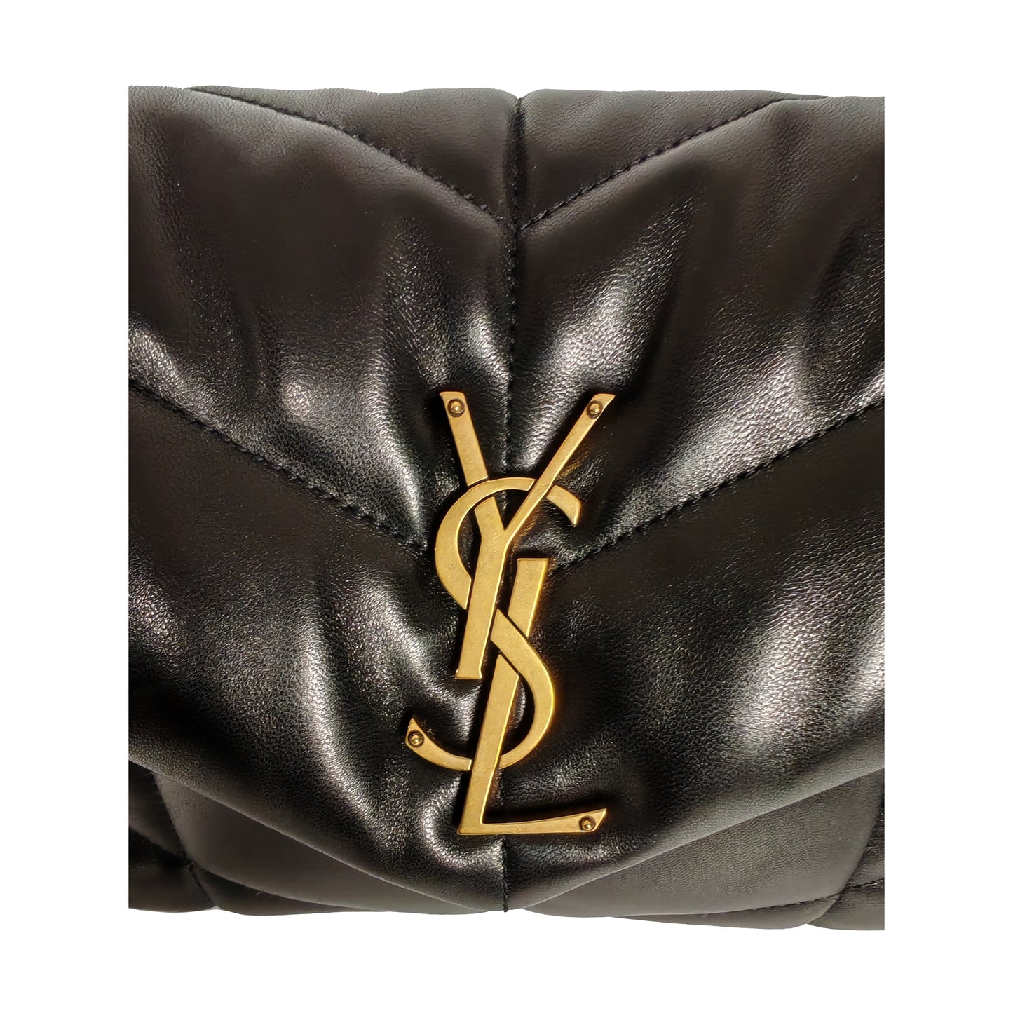 SAINT LAURENT PUFFER SMALL in NAPPA LEATHER