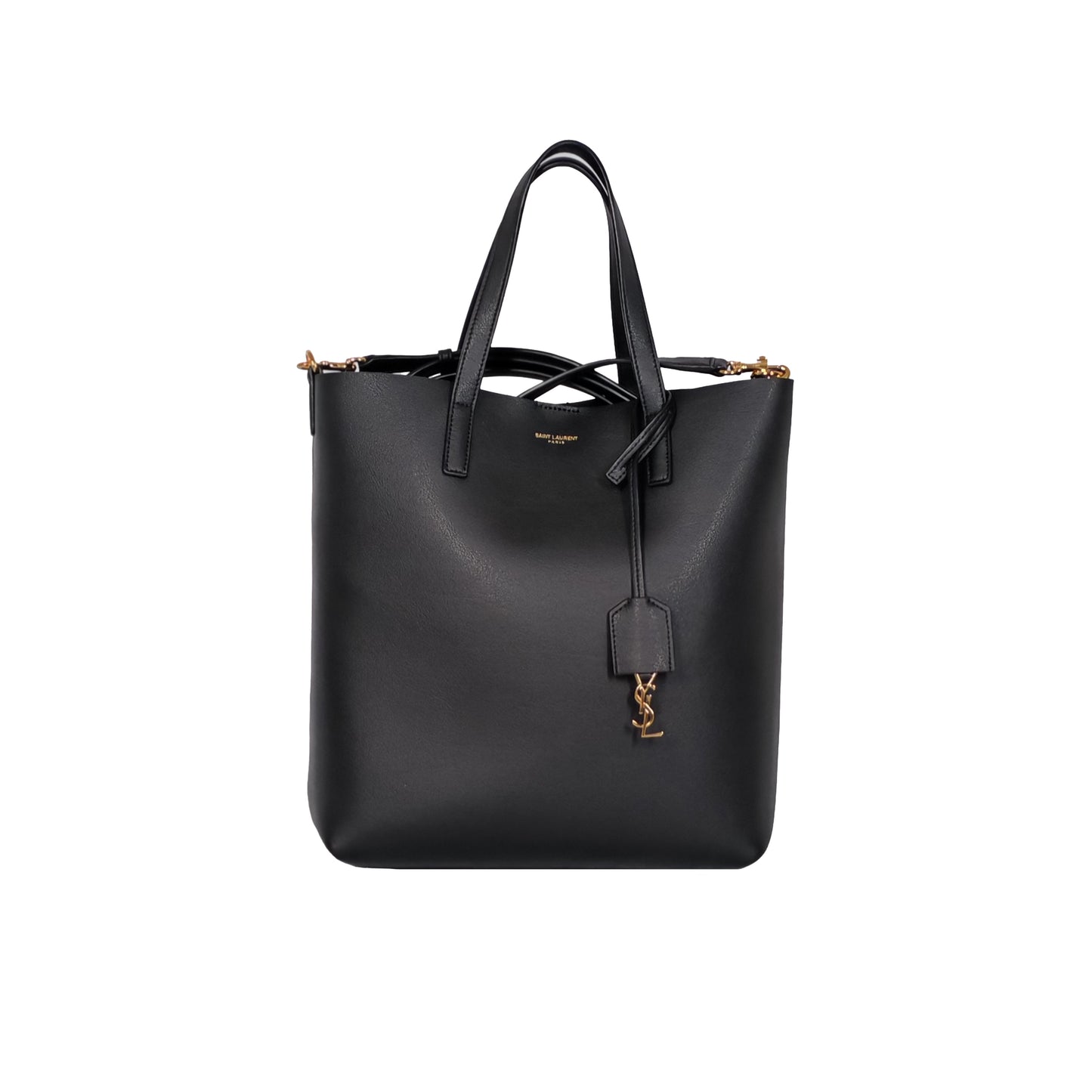 SAINT LAURENT SHOPPING SAINT LAURENT TOY IN LEATHER