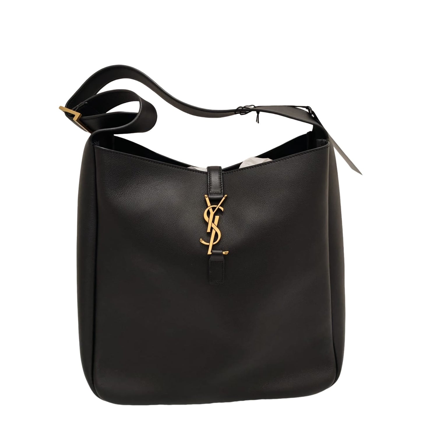 SAINT LAURENT Cassandre Matelassé LE 5 À 7 in Grained Leather