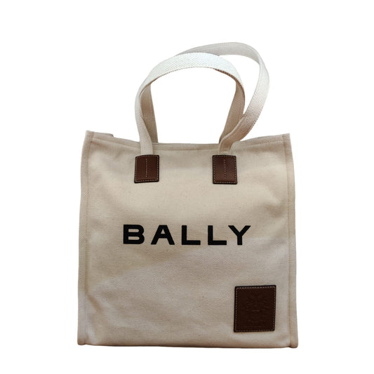 BALLY AKELEI CANVAS TOTE BAG
